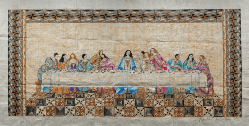 The Last Kai Tapa cloth artwork original